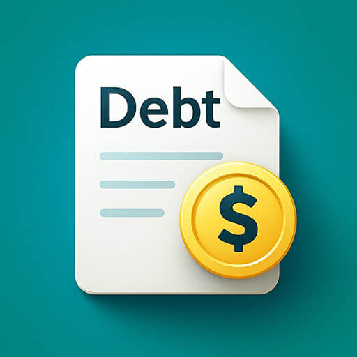 Debt Letter icon